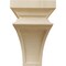 Ekena Millwork 3 1/2"W x 3 3/4"D x 6"H Mini Nevio Wood Corbel, Rubberwood CORW03X03X06NERW - alternate 2